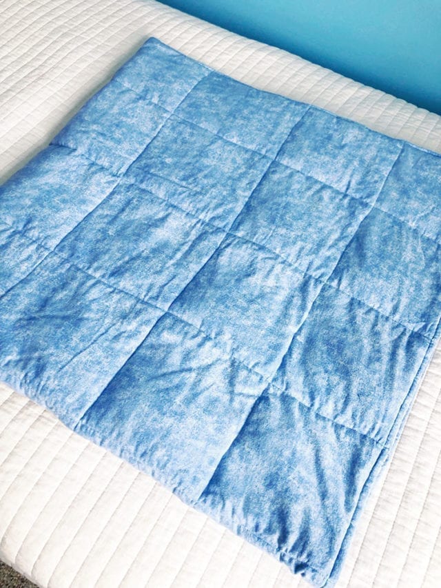 DIY How to Make a Weighted Blanket for Anxiety Shrimp Salad Circus