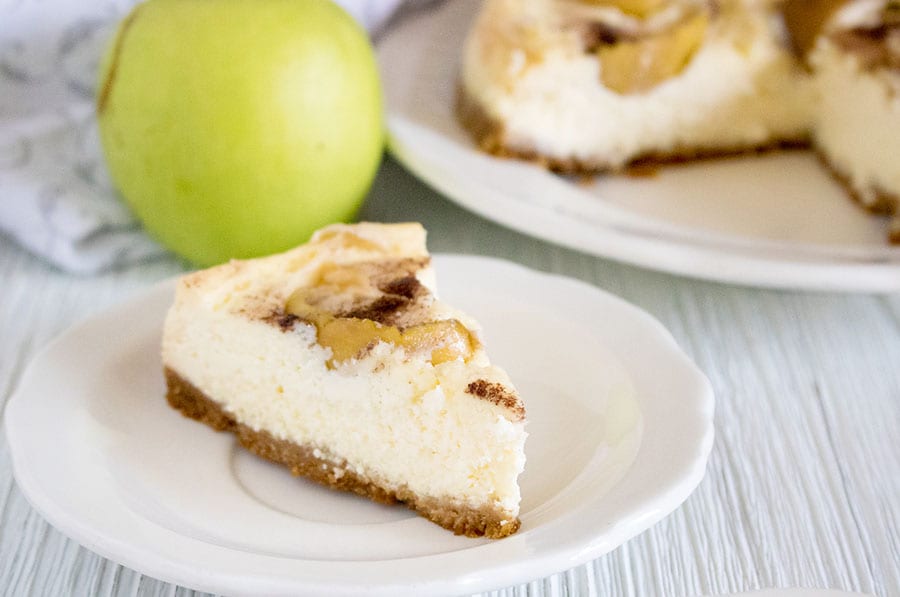 Instant Pot Apple Cheesecake Recipe With Granny Smith Apples