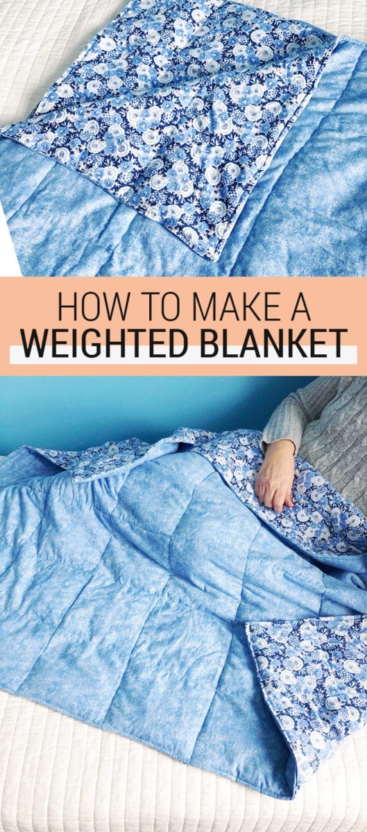 DIY How to Make a Weighted Blanket for Anxiety Shrimp Salad Circus