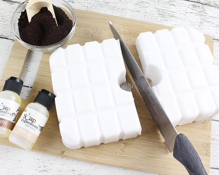 Melt and Pour Soap Suspension Base for Coffee Soap Recipe