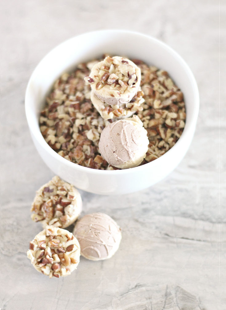 Easy Chocolate Peanut Butter Fat Bomb Recipe with Pecans
