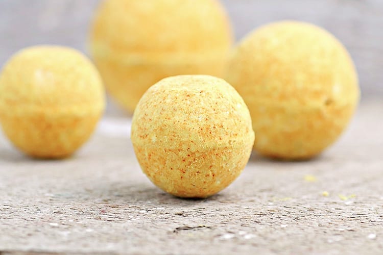 Turmeric All Natural Bath Bomb Recipe