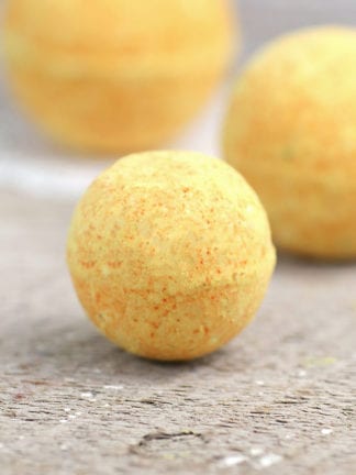 Turmeric All Natural Bath Bomb Recipe Without Citric Acid thumbnail