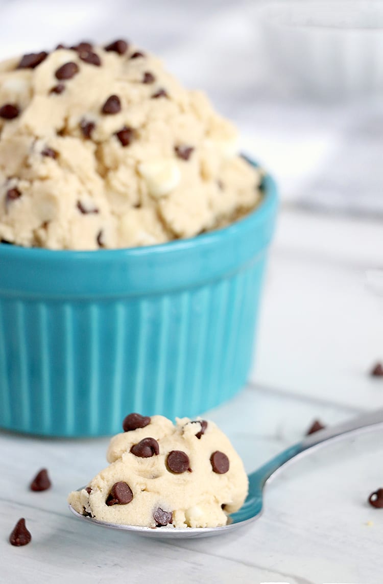 Edible Chocolate Chip Cookie Dough Dip Recipe