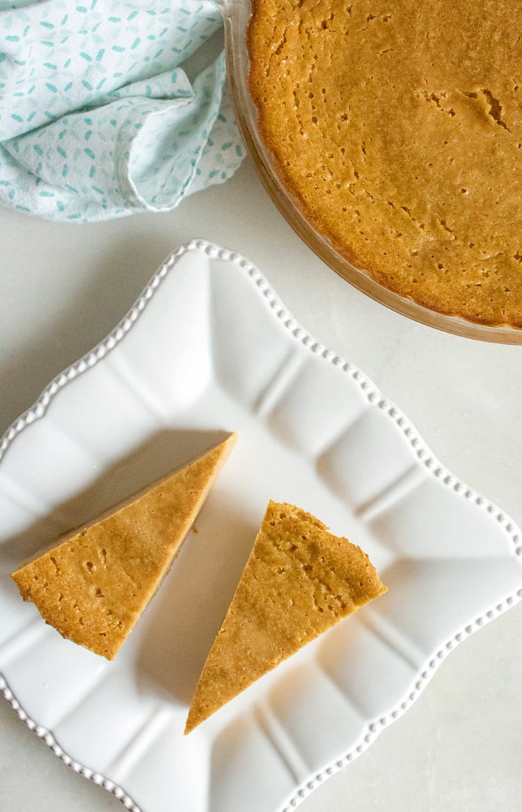 Crustless Pumpkin Pie Recipe with All Natural Ingredients