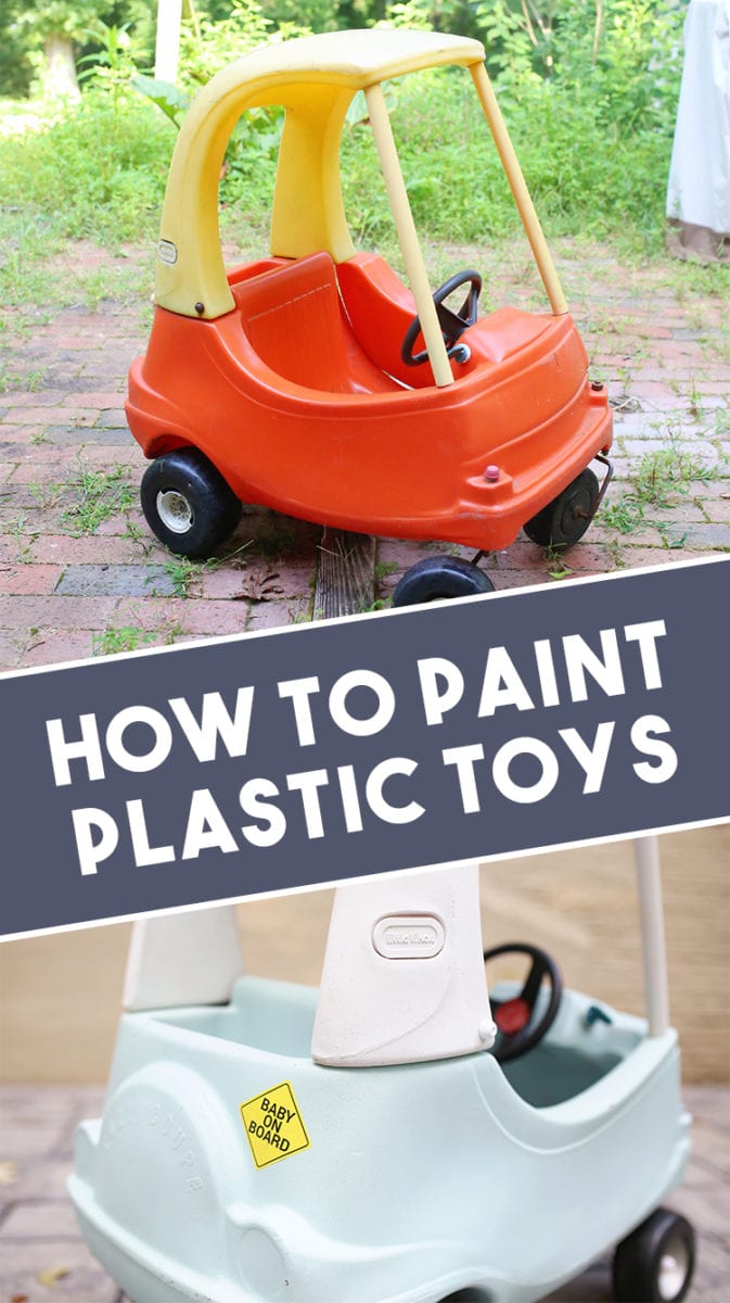 How to Paint Little Tikes Plastic Toys