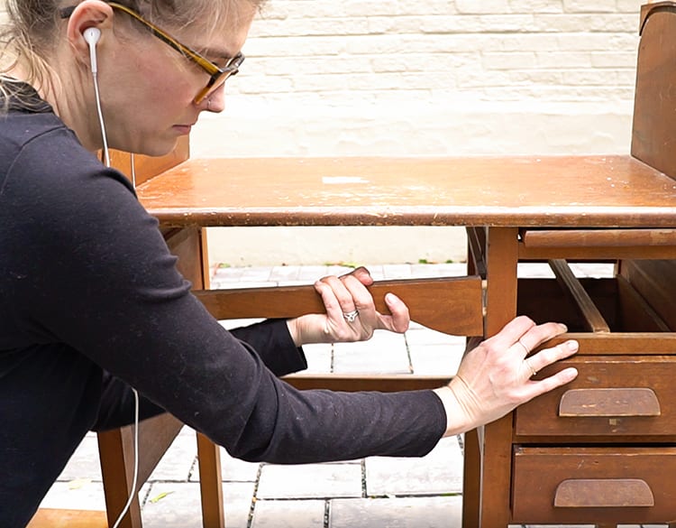 How to Fix a Vintage Roll Top Desk