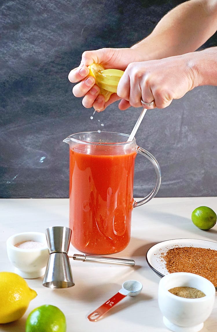 How to Make Homemade Bloody Mary Mix