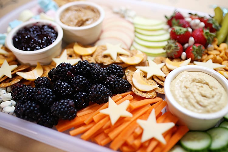 Kids Party Food Ideas - Cheese Board