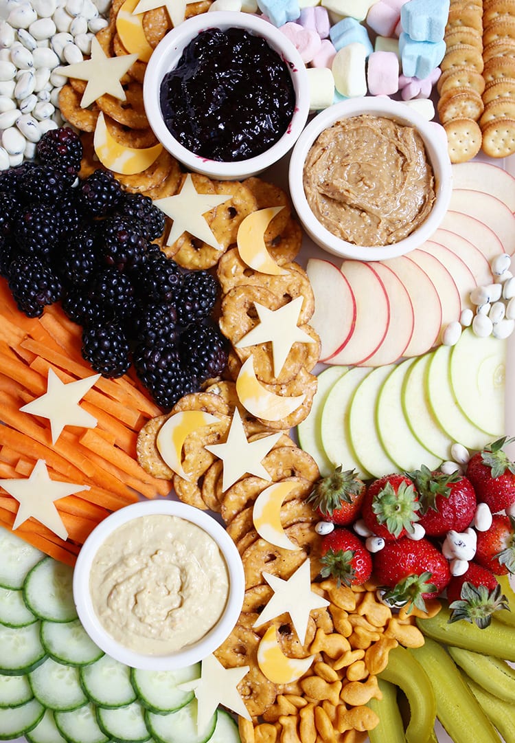 Kids Party Food Ideas - Cheese Tray