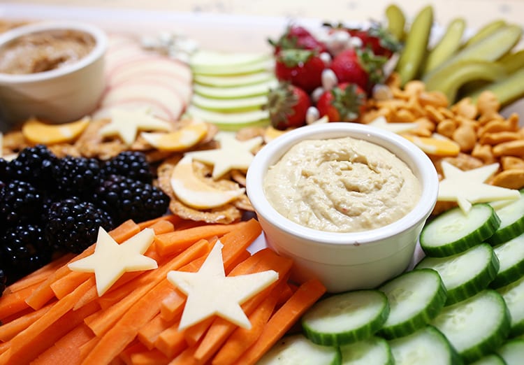 Kids Party Food Ideas - Snack Tray