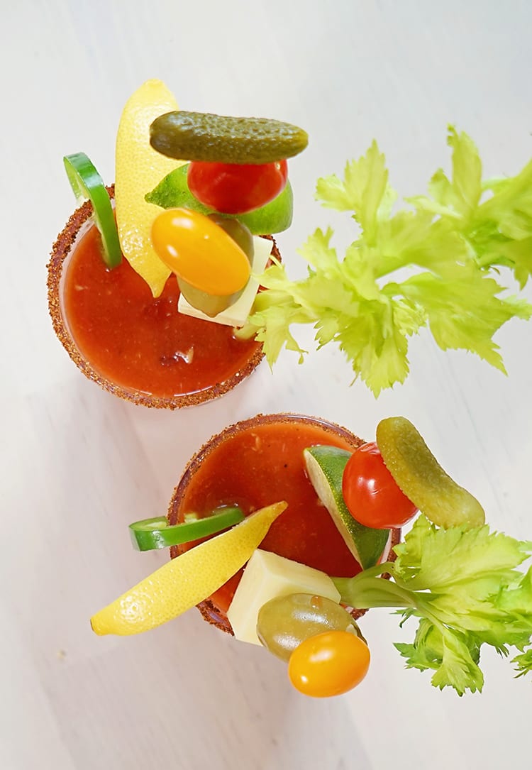 Spicy Bloody Mary Recipe from Scratch