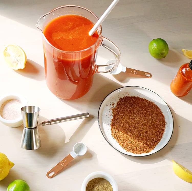 Spicy Recipe for Bloody Mary Mix