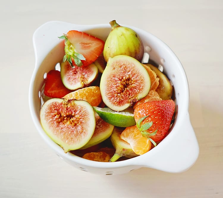 Strawberry Fig Fruit Bowl for Brunch