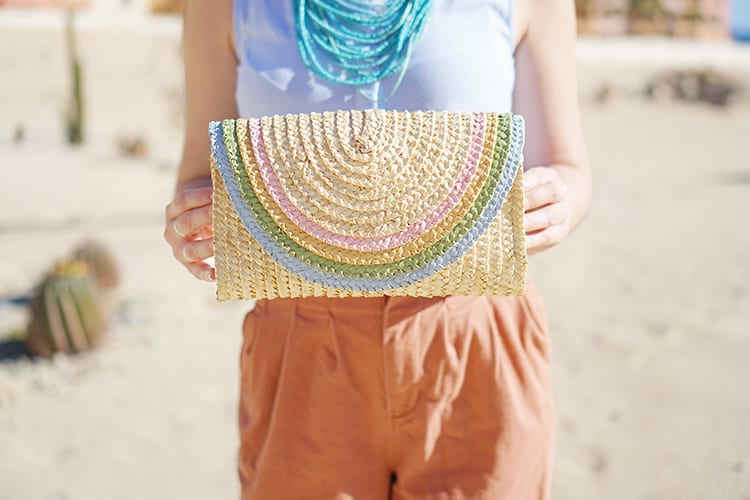 Rainbow Clutch Bag