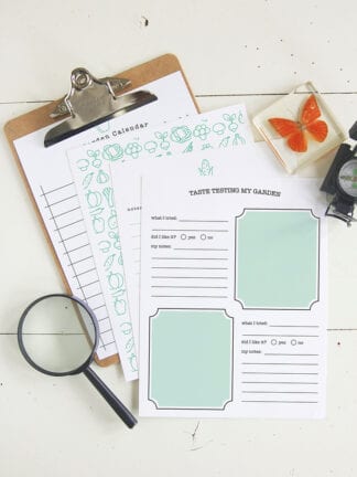 Free Printable DIY Kids Garden Journal thumbnail