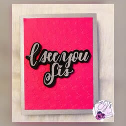 Easy Embossed Greeting Card